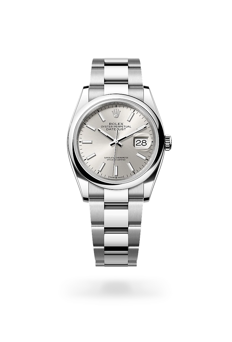 Rolex Datejust 36 Oyster, 36 mm, Oystersteel