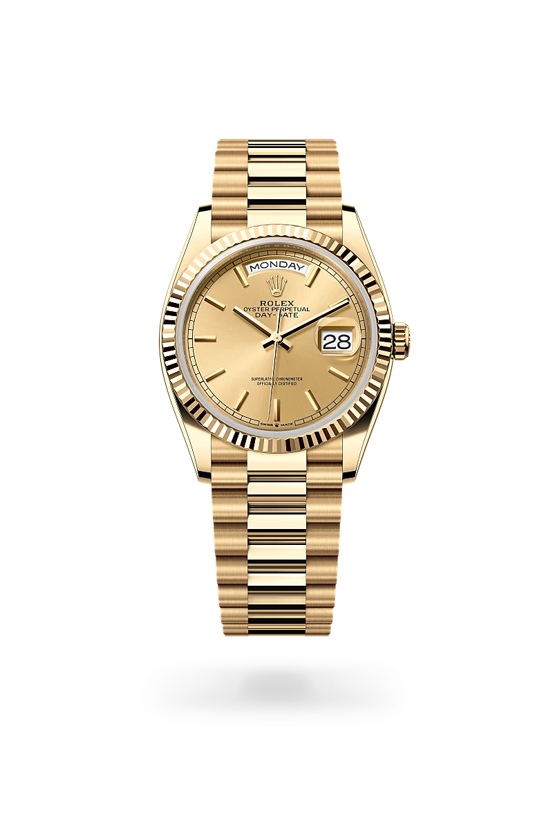 Rolex Day-Date 36 Oyster, 36 mm, yellow gold