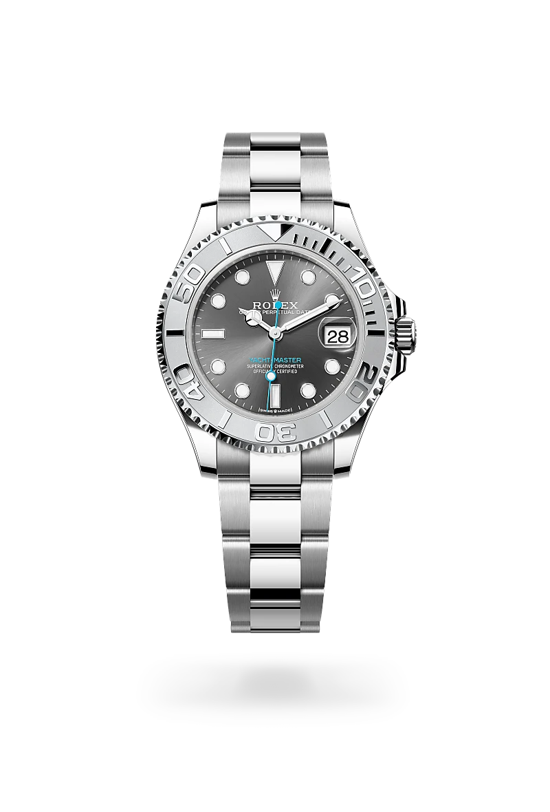 Rolex Yacht-Master 37 Oyster, 37 mm, Oystersteel and platinum