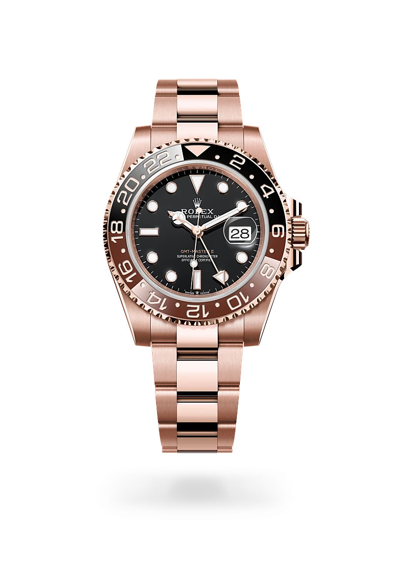 Rolex GMT-Master II Oyster, 40 mm, Everose gold